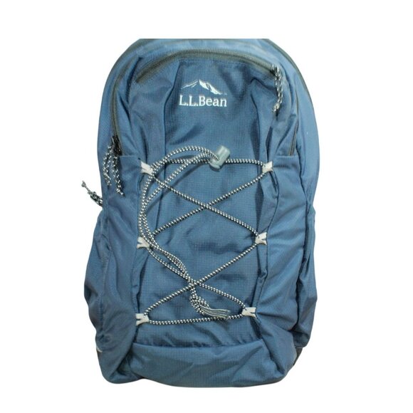 LL Bean Big Kids Comfort Carry Laptop Pack 30L School Backpack Classic Navy - Picture 1 of 10